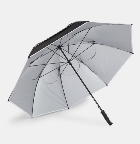 Titleist Tour Double Canopy Golf Umbrella Black/White - Image 3