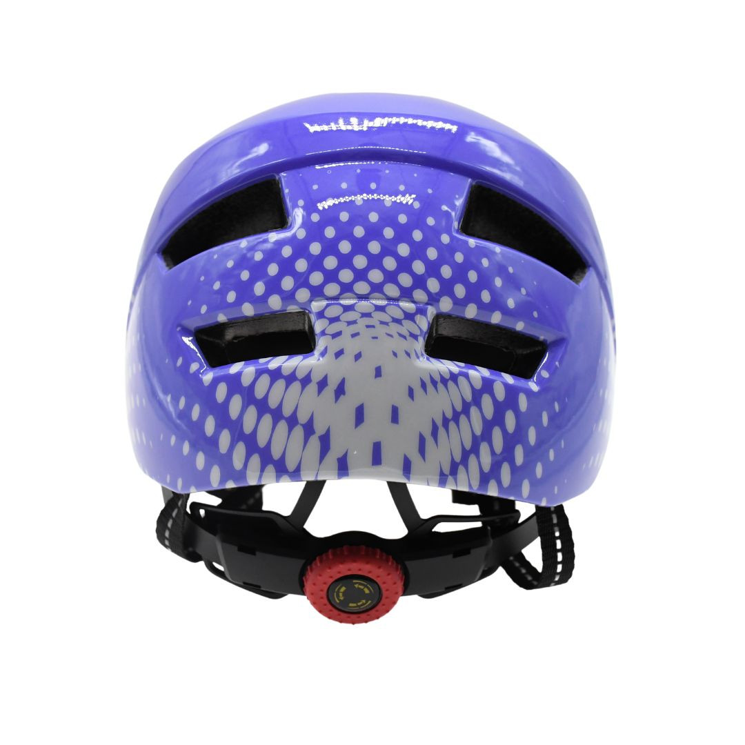 Six Peaks Junior Cycling Helmet Pink Purple (Kids) - Image 6
