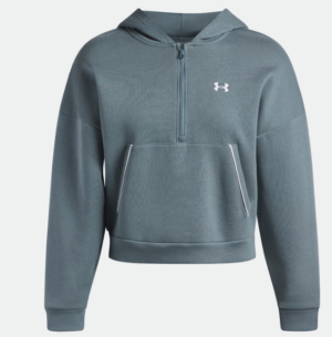 Under Armour UA Rival Fleece Pipe Half Zip Sweatshirt |Jasper Blue (Women's)