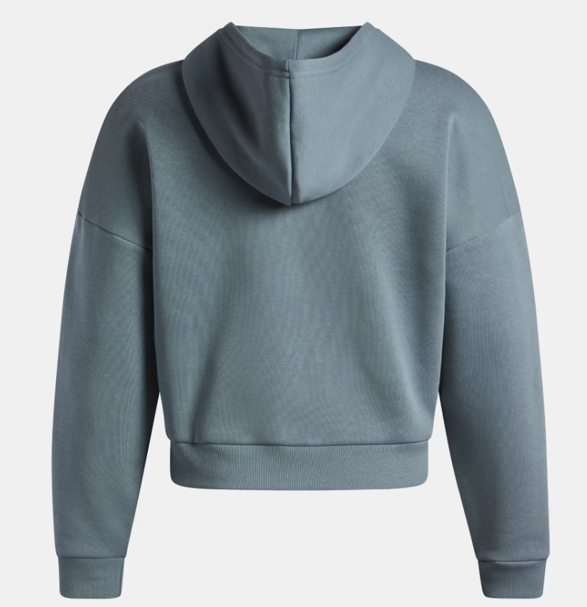 Under Armour UA Rival Fleece Pipe Half Zip Sweatshirt |Jasper Blue (Women's) - Image 2