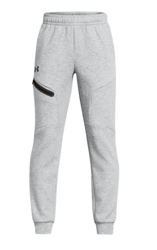 Under Armour UA Unstoppable Fleece Jogger Pants Grey (Boys) - Image 5
