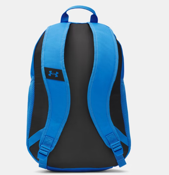 Under Armour UA Hustle Sport 6.0 Backpack Blue Atlantis/Black/Metallic Silver - Image 4