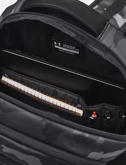 Under Armour UA Hustle 6.0 Backpack | Black - Image 3