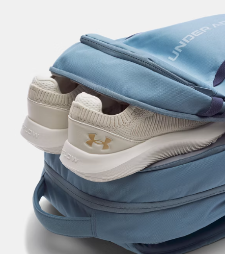 Under Armour UA Hustle 6.0 Backpack | Smoke Blue - Image 2