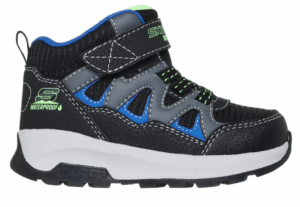 Skecher Storm Blazer - Drizzle Squad Waterproof Boot Black/Blue (Infant / Kid's)