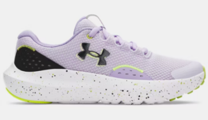 Under Armour Grade School UA Surge 4 Running Shoes Lilac/White (Kids)