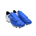 Precision Matrix Firm Ground Football Boots Blue White (Kids) - Image 6