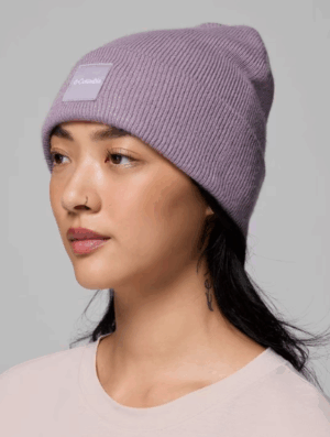 Columbia Unisex City Trek™ Heavyweight Beanie Hat | Shale Purple
