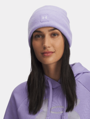 Under Armour Half Time Beanie Hat | Purple (Unisex)