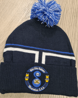 Introsport Silvermines Gaa Bobble Hat Navy/Royal/White