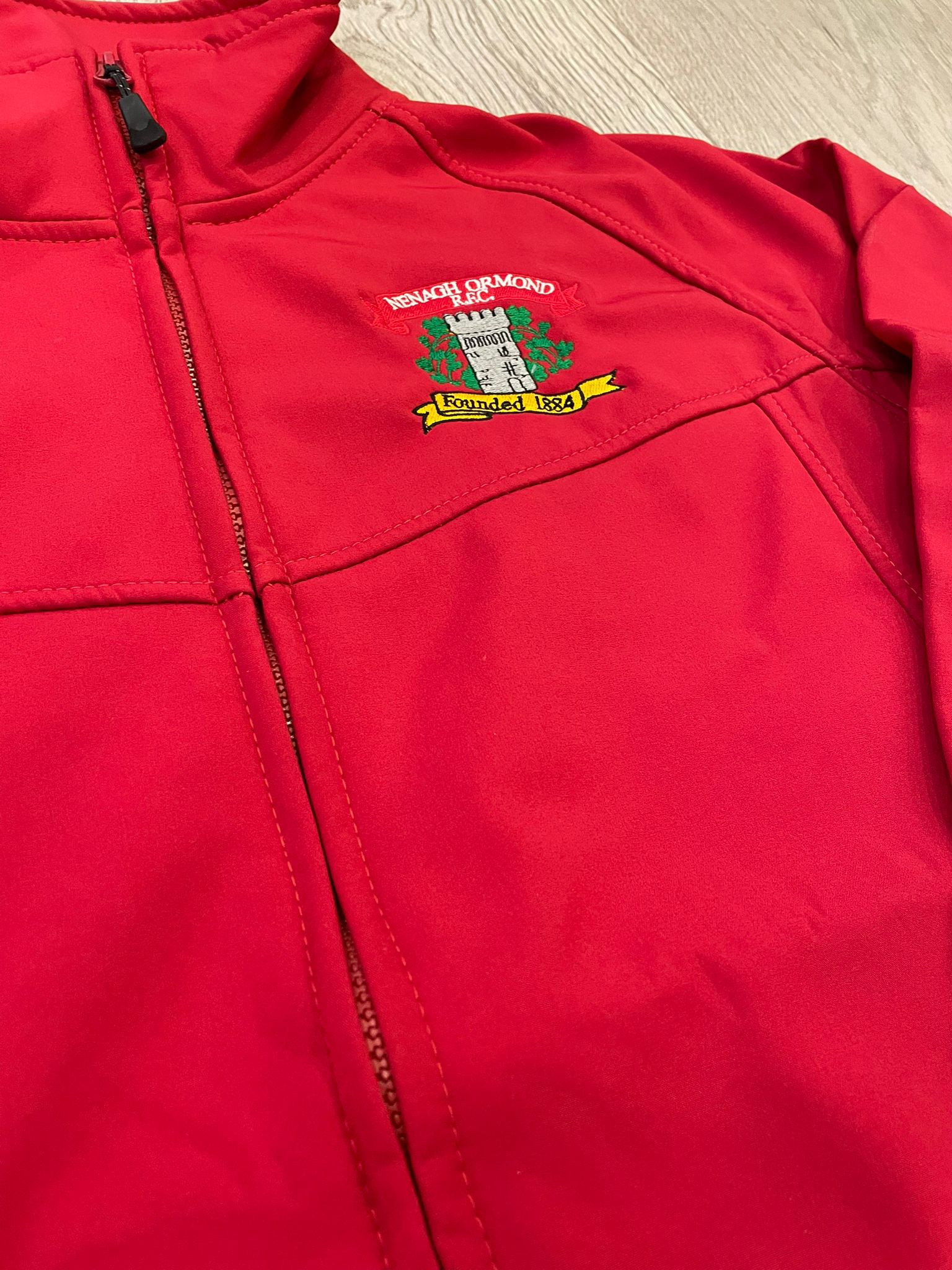 Nenagh Ormond RFC Regatta Soft Shell Jacket | Red (Unisex) - Image 4