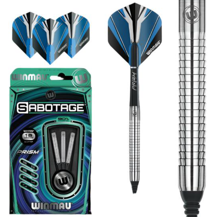Winmau Sabotage 90% Tungsten Darts
