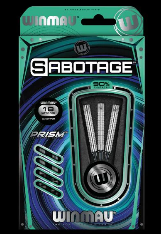 Winmau Sabotage 90% Tungsten Darts - Image 3