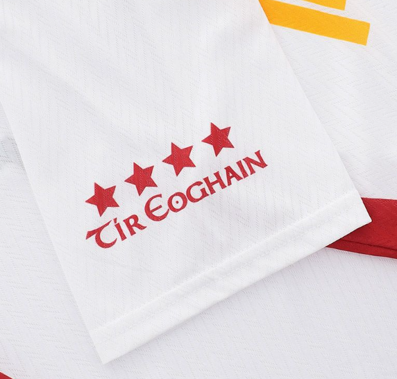 O’Neills Tyrone GAA Home County Jersey 2026 White Red (Adults / Kids) - Image 2