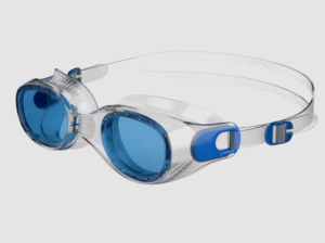 Speedo Futura Classic Swimming Goggles Clear/Blue | (Adult)