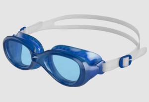 Speedo Futura Classic Swimming Goggles Blue/Clear | Junior