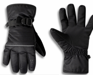 Dare 2Be Glacier Ski Gloves | Black (Kids)