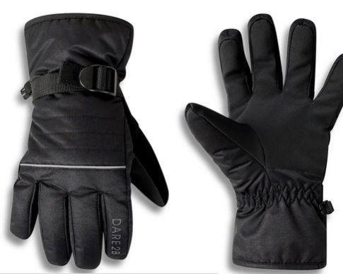 Dare 2Be Glacier Ski Gloves | Black (Kids)