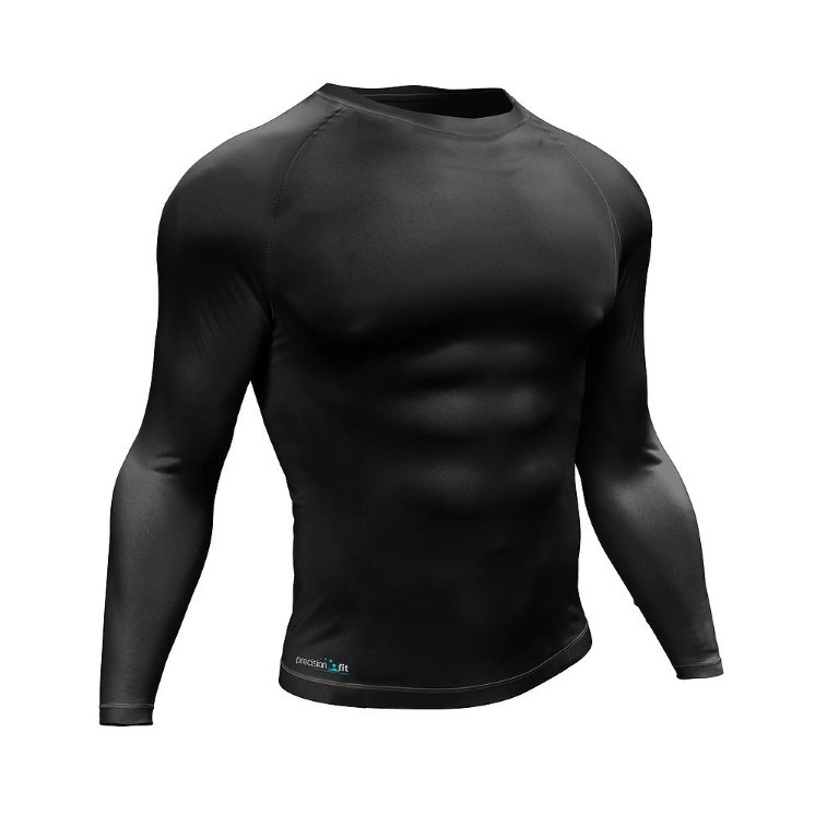 Precision Essential Baselayer Long Sleeve Shirt | Black (Kids/Adults)