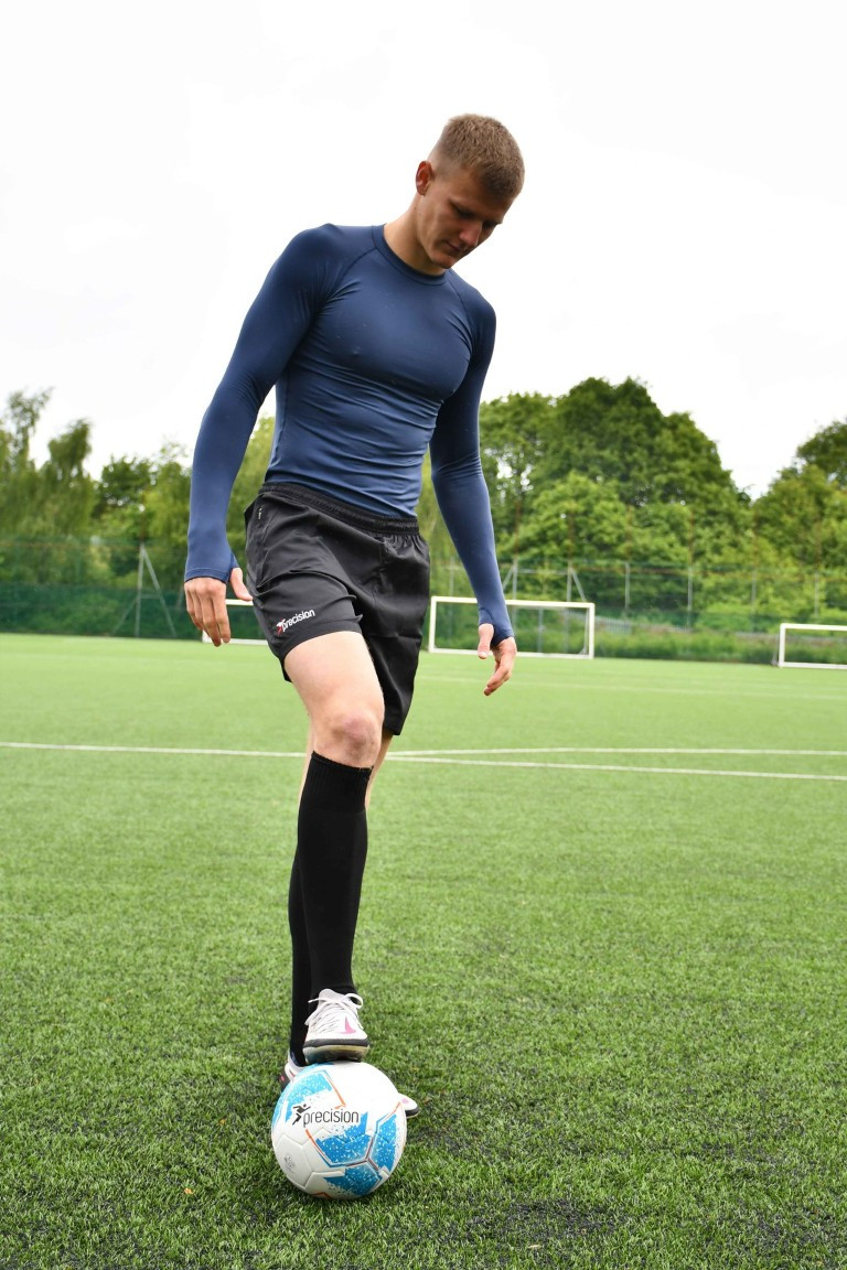 Precision Essential Baselayer Long Sleeve Shirt | Navy (Kids/Adults) - Image 2