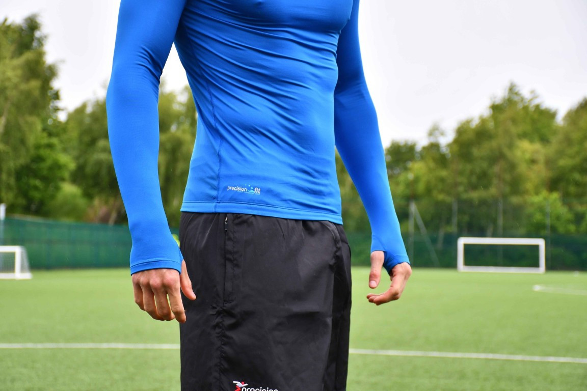 Precision Essential Baselayer Long Sleeve Shirt | Royal Blue (Kids/Adults) - Image 3