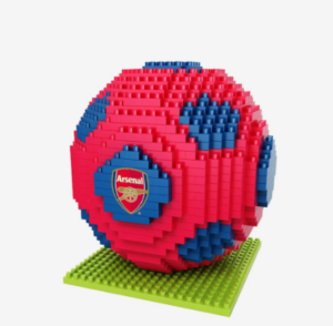 Arsenal FC Lego football – Team Merchandise 3D BRXLZ Football