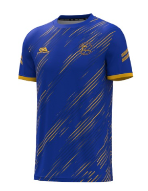 Nenagh Neptune Gaelic Armour Training Jersey Royal/Amber (Kids/Adults) Pre-order Nov-25