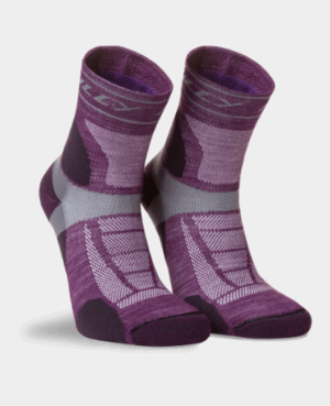 Hilly Trail Anklet Med Sock  Blackberry Grey (Adults)