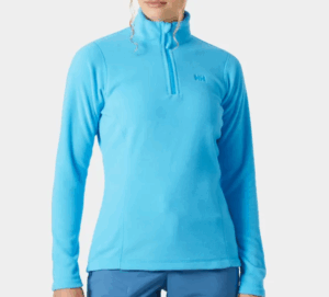 Helly Hansen Daybreaker Fleece Half Zip Top | Lagoon Blue (Women's)