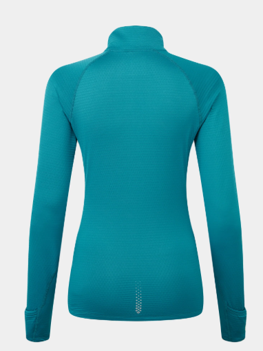 Ronhill Tech Winter Half Zip Top Turquoise (Women's) - Image 6