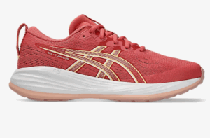 Asics Gel Cumulus 27 Grade School GS Shoe | Dark Pink Clay/Cream (Kids)