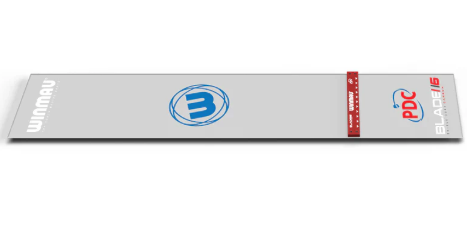 Winmau Clear Zone Transparent Dart Mat with Oche - Image 5