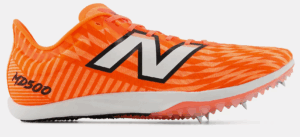 New Balance FuelCell MD500 V9 Middle Distance Running Spikes | Dragon Fly/White Orange (Adults)