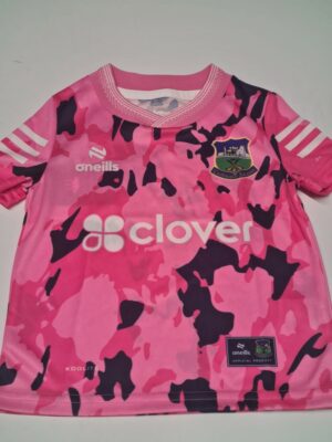 O'Neills Tipperary GAA Training Jersey 2026 Pink/Navy (Kids/Adults)