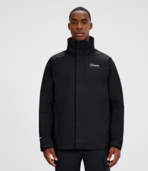 Berghuas Hillwalker 2.0 Interactive Waterproof Gore-Tex Jacket - Black (Men's)