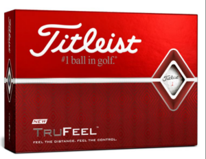 Titleist Trufeel Golf Ball | White