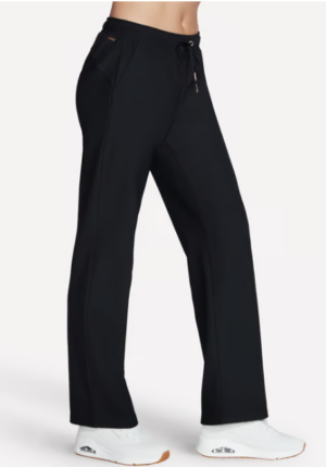 Skechers GO LUXE Rib Pant | Black (Women's)
