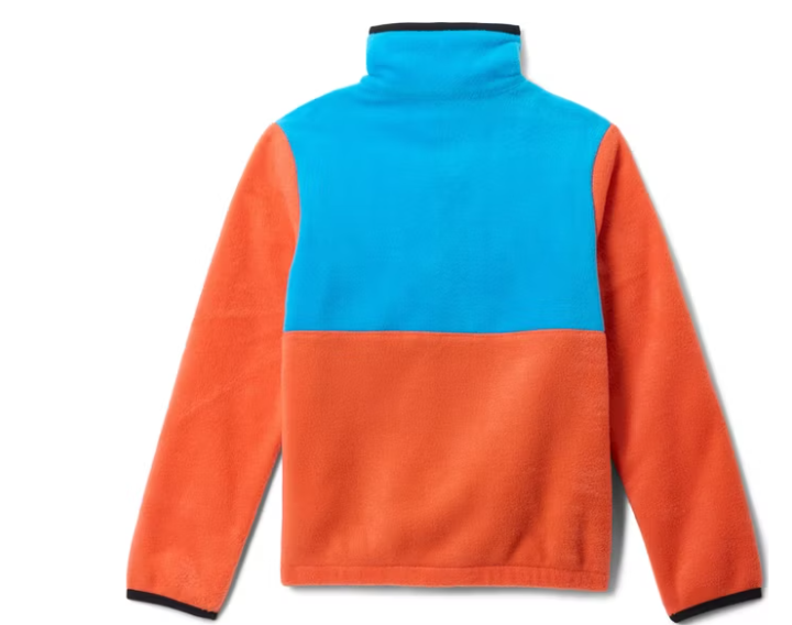 Columbia Back Bowl II Full Zip Fleece Blue/Orange (Kid's) - Image 2