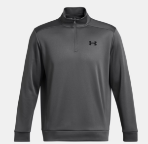 Under Armour - Armour Fleece® Half Zip Top | Grey (Men's)