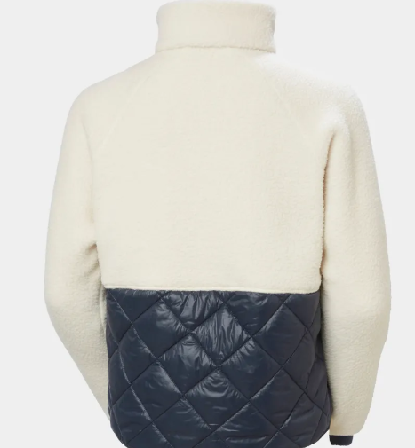 Helly Hansen Bliss Pile Hybrid Jacket Cream/Navy (Women's) - Image 2