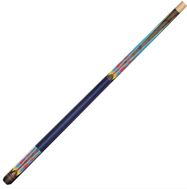 Powerglide Psychedelic Pool Cue 10mm Tip