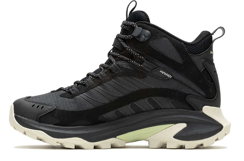 Merrell Moab Speed 2 Mid GORE-TEX® Walking Hiking Boot | Black (Women's) - Image 4