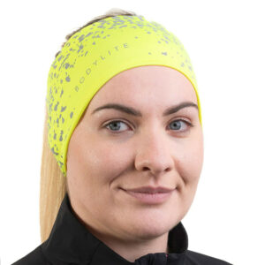 Bodylite Lightweight Reflective Headband Neon Yellow