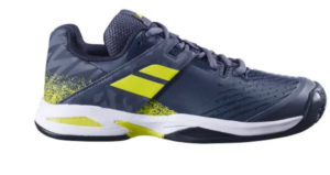 Babolat Propulse All Court Junior Tennis Shoe Grey/Aero (Junior Kids Boys)