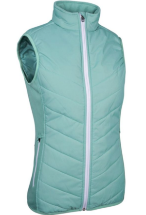 Sunderland s.Tania Padded Golf Gilet Mint Green (Women's)