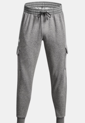 UnderArmour Rival Fleece Cargo Jogger Pant | Grey (Men's)