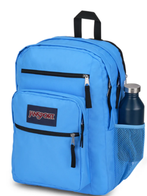 Jansport Big Student 34L Back Pack  School Bag | Blue Neon