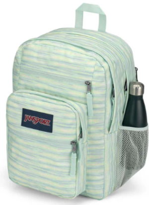Jansport Big Student 34L Back Pack School Bag | Space Dye Mint
