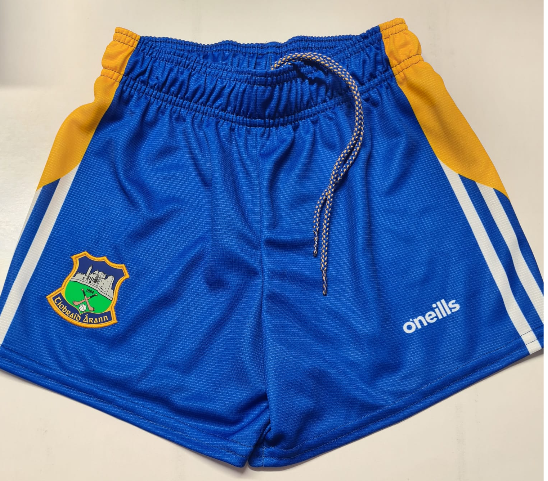 O'Neills Tipperary GAA 2026 Keeper Shorts Royal Amber (Kids/Adults) - Image 2