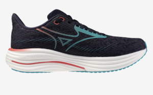 Mizuno Wave Rider 29 Running Shoe| Odyssey Gray/Capri Breeze/Caly (Men's)